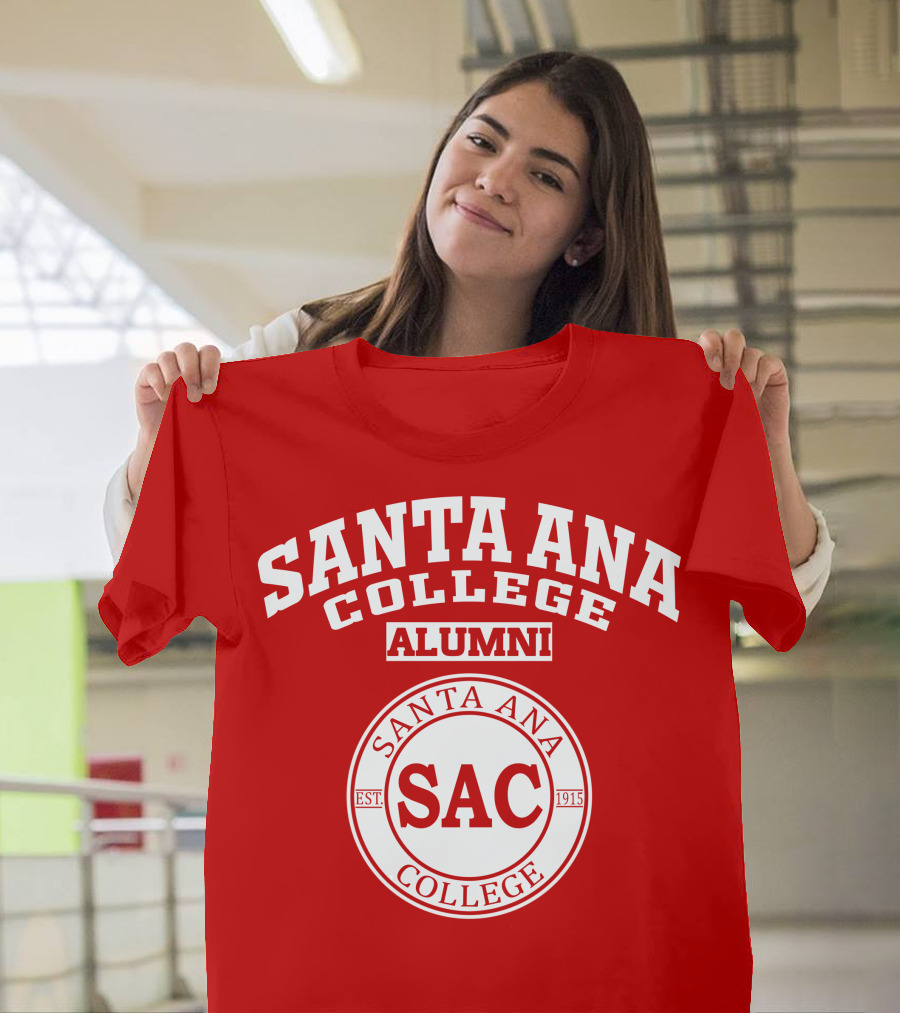 Santa Ana College Alumni SAC Est 1915 T-Shirt