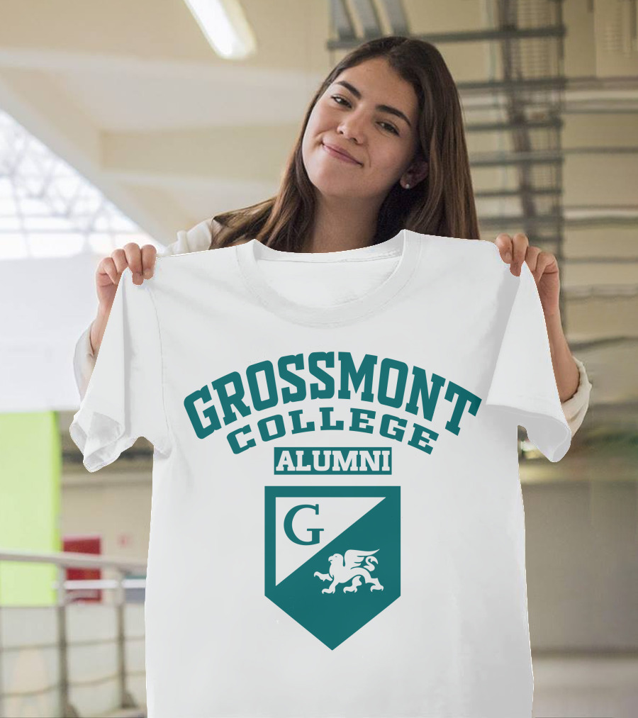 Grossmont College Alumni Griffin Shield Emblem T-Shirt