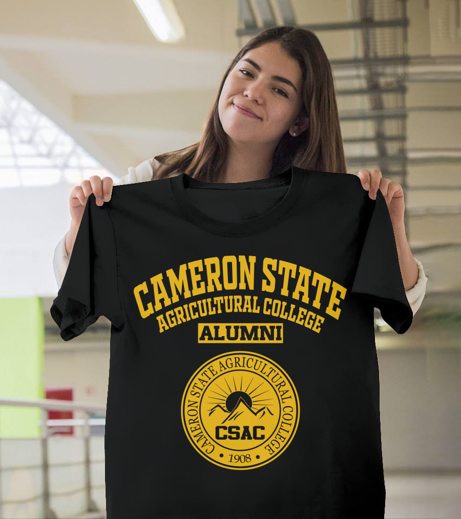 Cameron State Agricultural College Alumni CSAC 1908 T-Shirt