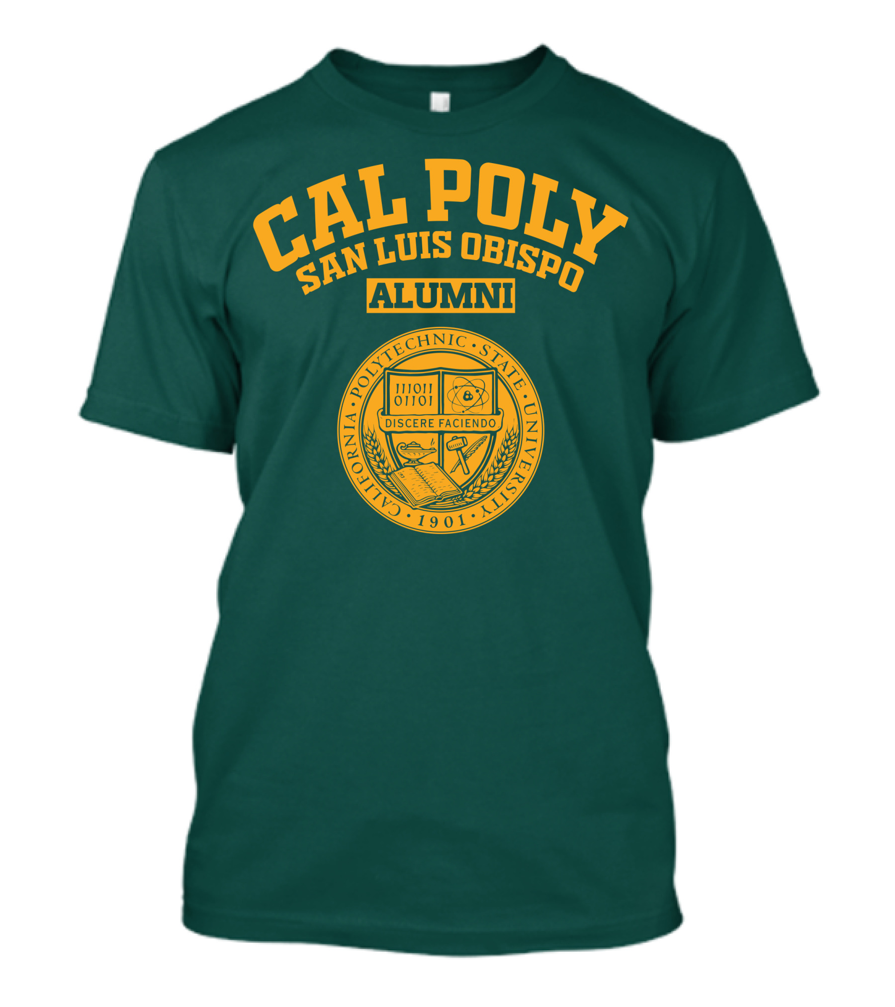 Cal Poly San Luis Obispo Alumni California Polytechnic State University Seal T-Shirt