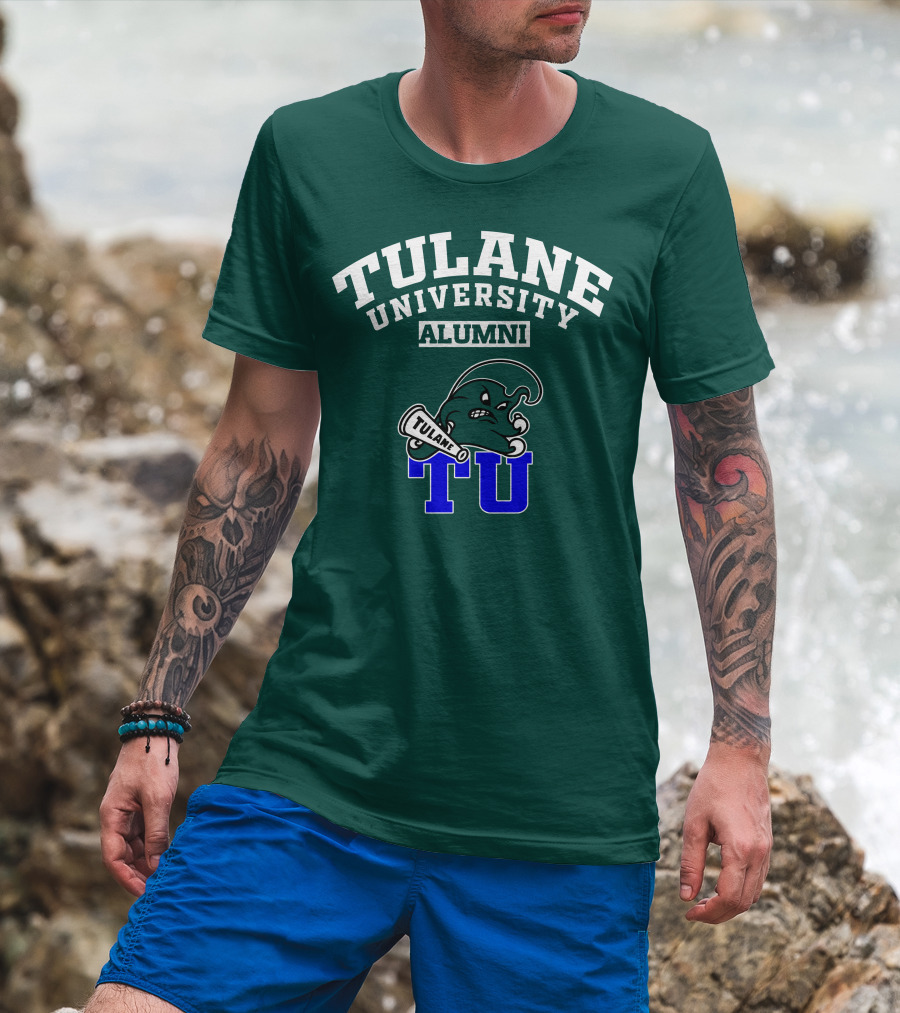 Tulane University Alumni Angry Wave TU T-Shirt