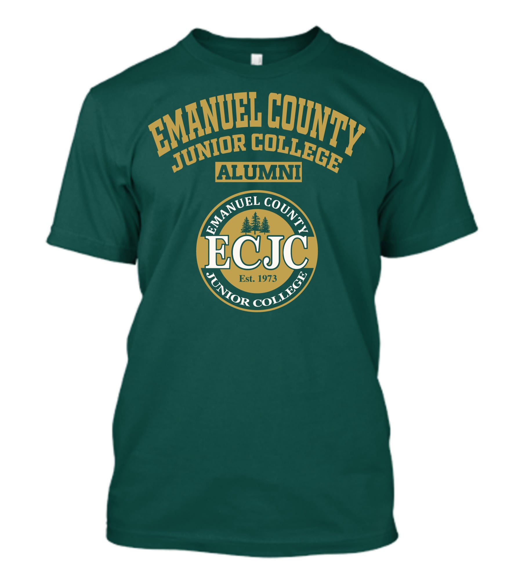 Emanuel County Junior College Alumni ECJC Est. 1973 T-Shirt