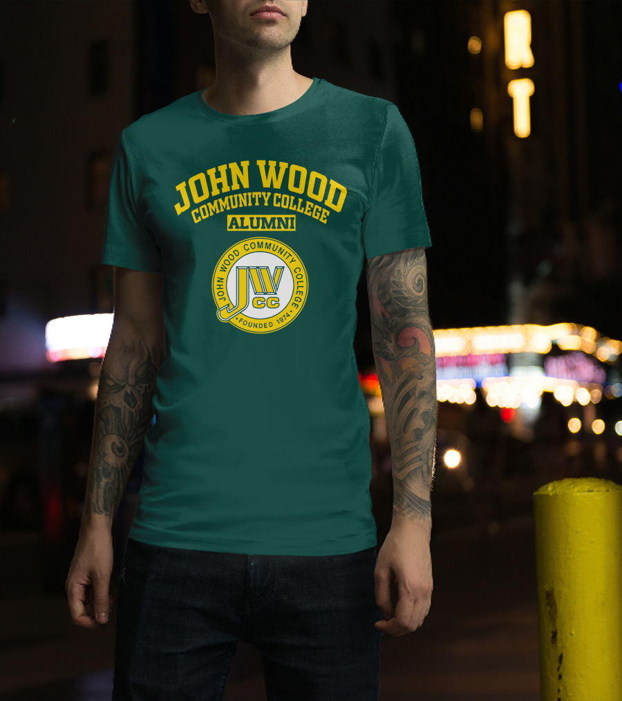 John Wood Community College Alumni JWCC Founded 1974 T-Shirt