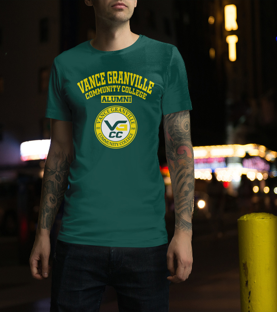 Vance Granville Community College Alumni VGCC Est 1969 T-Shirt