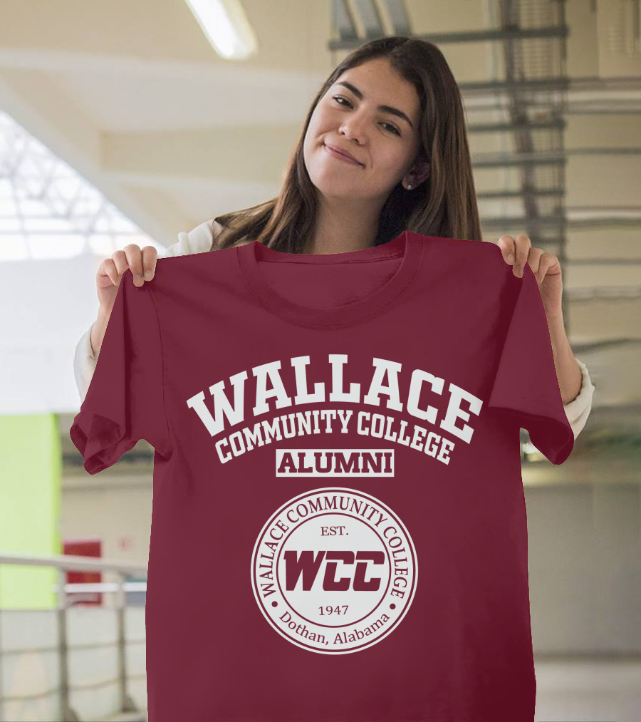 Wallace Community College Alumni WCC Dothan Alabama Est 1947 T-Shirt