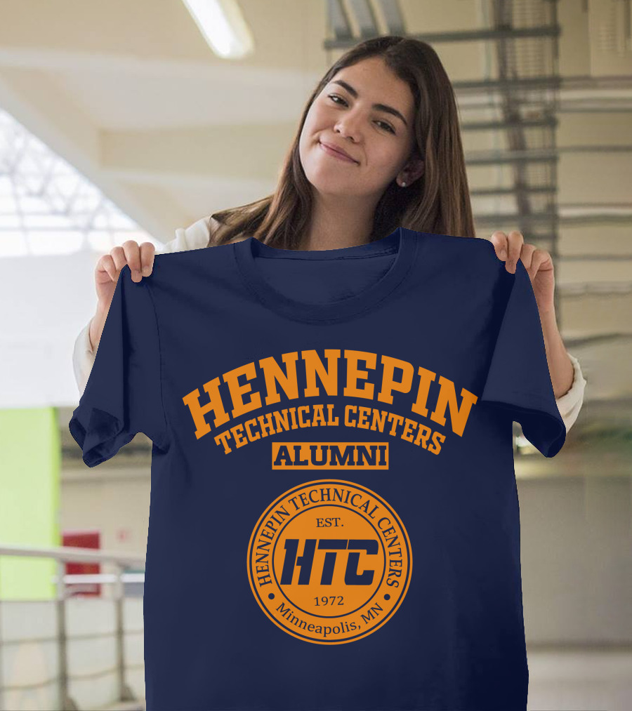 Hennepin Technical Centers Alumni HTC Est. 1972 Minneapolis MN T-Shirt