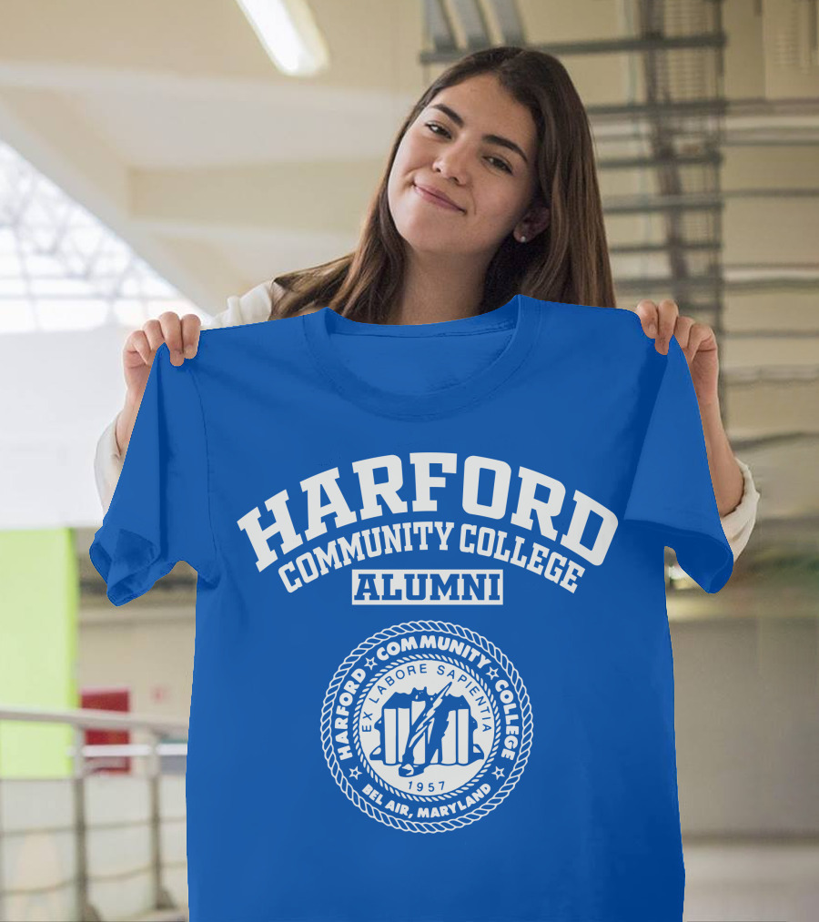 Harford Community College Alumni Seal Bel Air Maryland 1957 T-Shirt