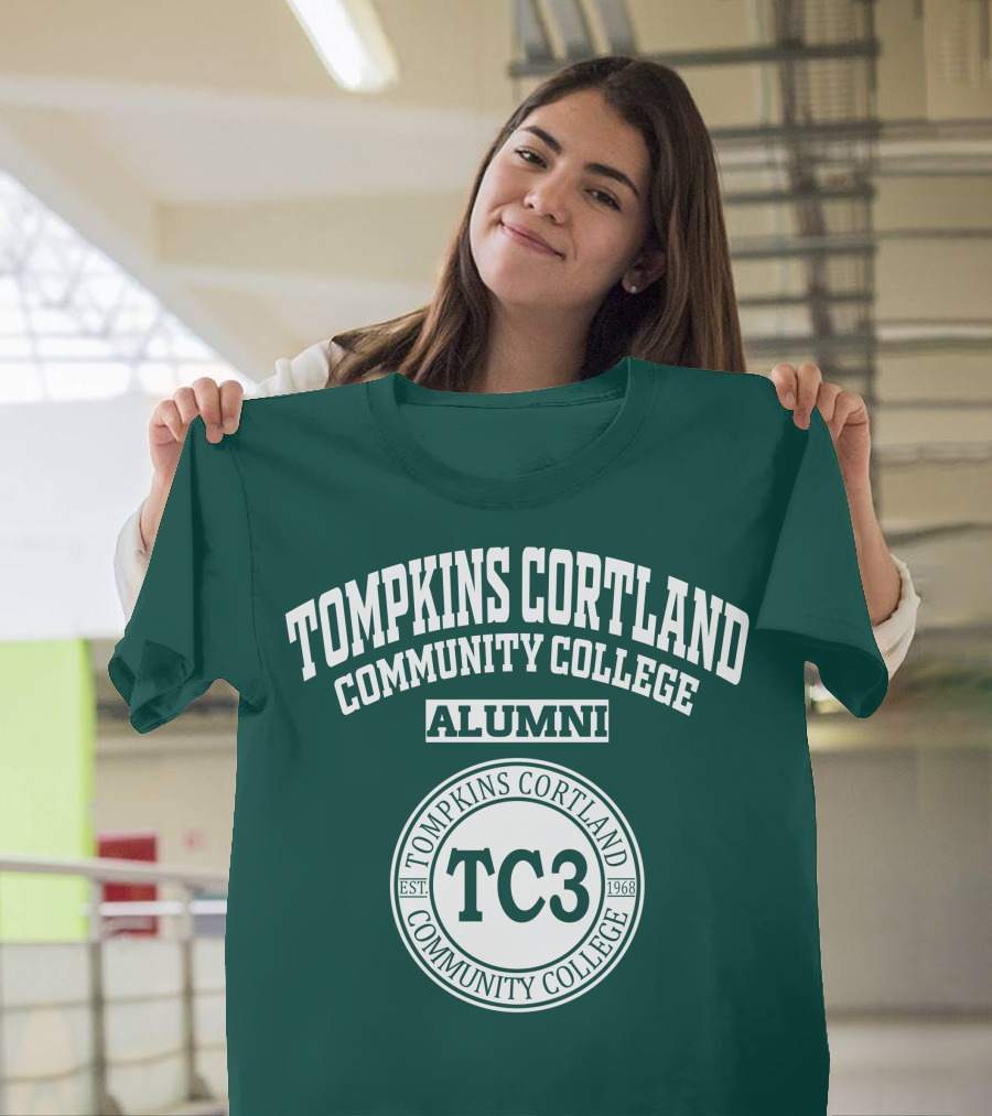 Tompkins Cortland Community College Alumni TC3 Est. 1968 T-Shirt