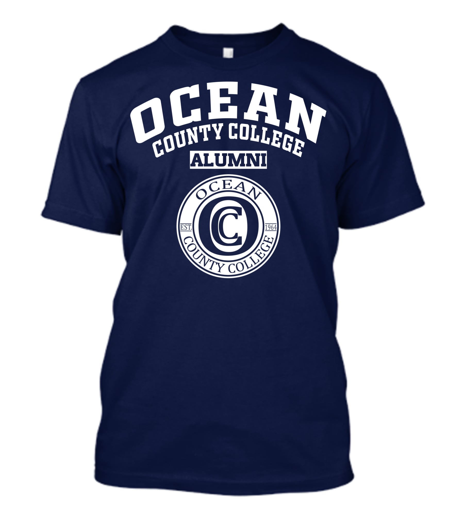 Ocean County College Alumni EST 1964 Seal T-Shirt