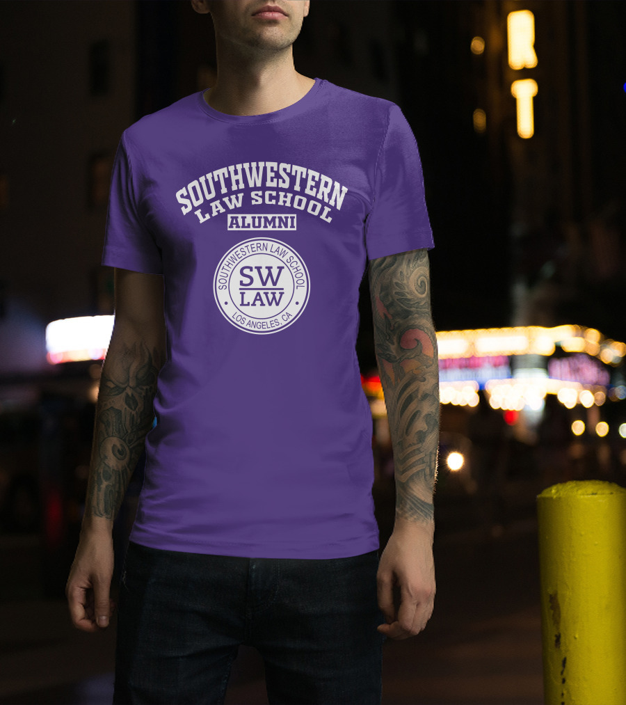 Southwestern Law School Alumni SW Law Los Angeles CA T-Shirt