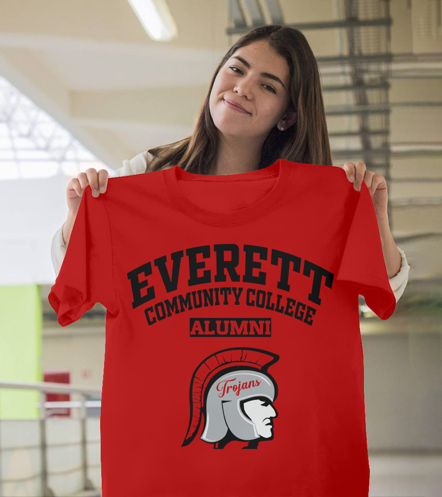 Everett Community College Alumni Trojans T-Shirt