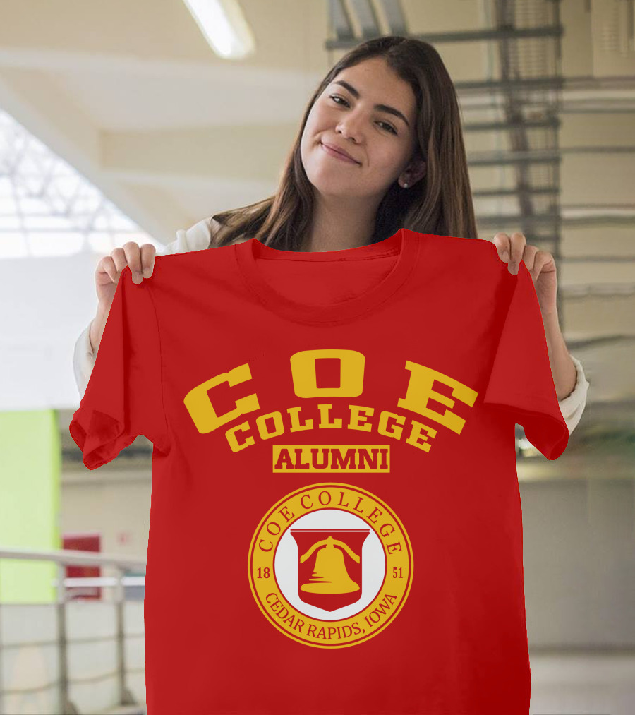 Coe College Alumni Cedar Rapids Iowa 1851 T-Shirt