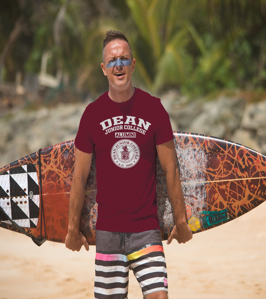 Dean Junior College Alumni Seal A.D. 1865 T-Shirt