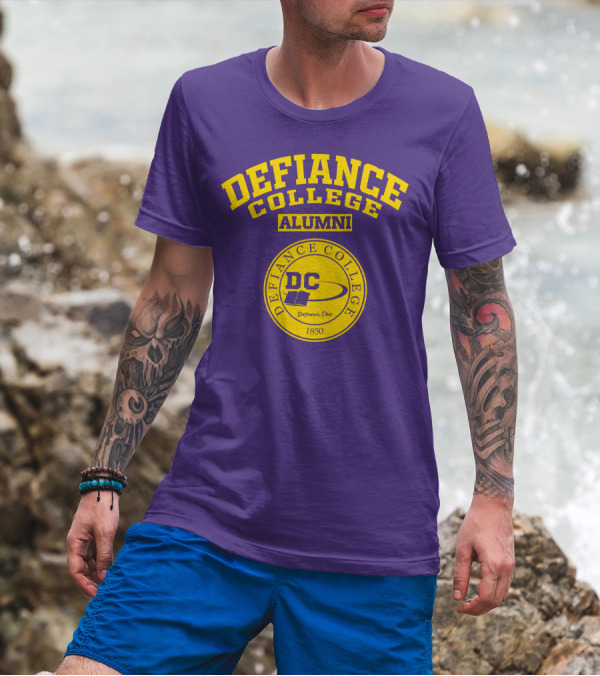 Defiance College Alumni DC Logo Defiance Ohio 1850 T-Shirt