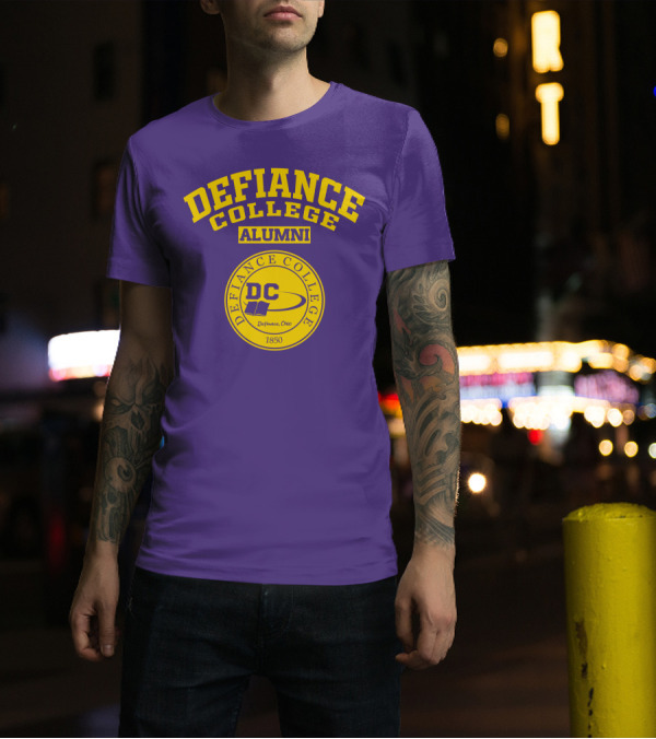 Defiance College Alumni DC Logo Defiance Ohio 1850 T-Shirt