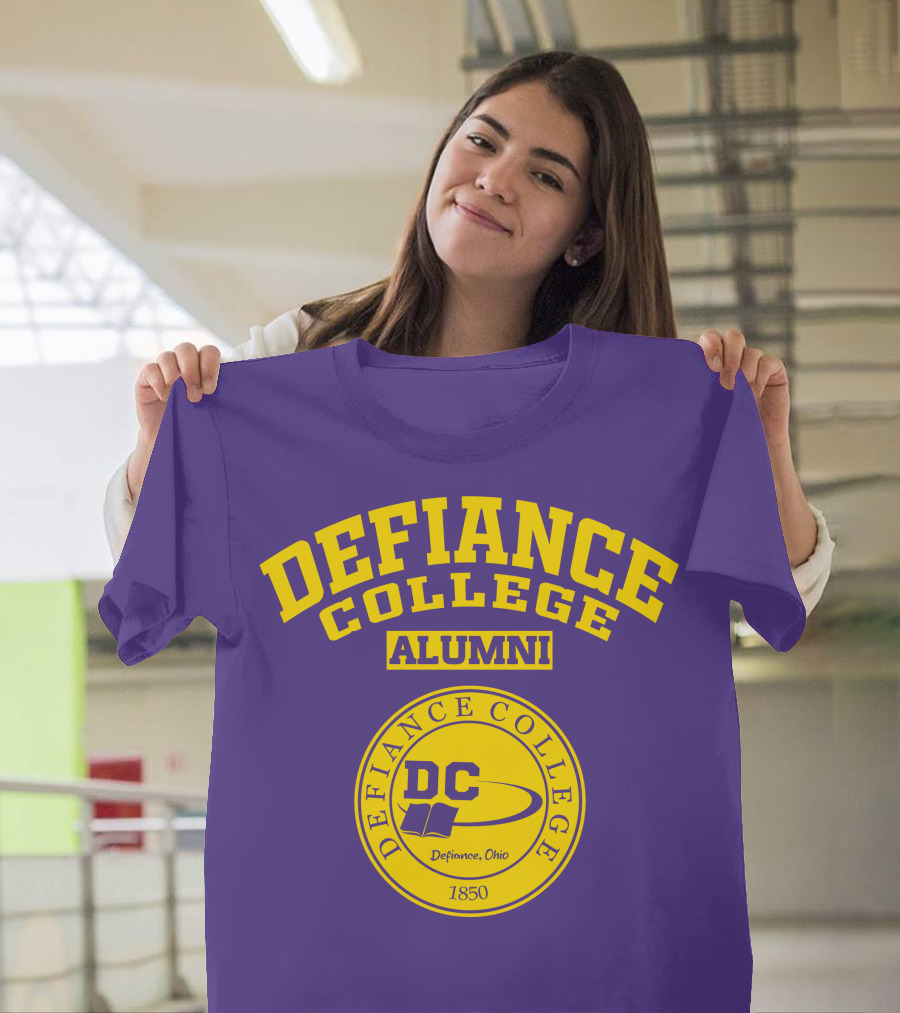 Defiance College Alumni DC Logo Defiance Ohio 1850 T-Shirt
