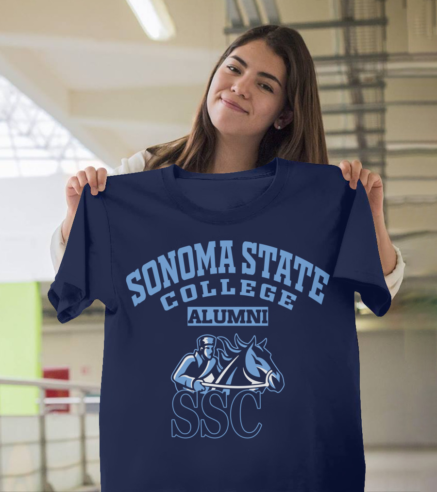 Sonoma State College Alumni SSC Horseman T-Shirt