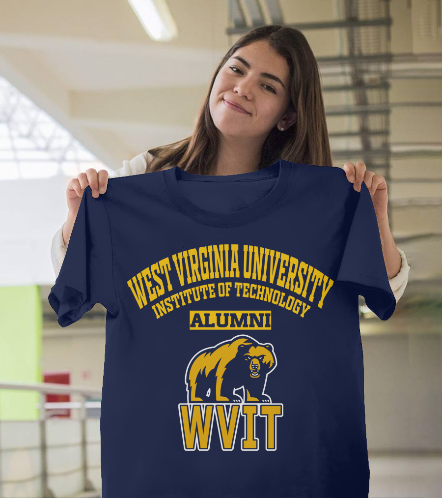 West Virginia University Institute of Technology Alumni WVIT Bear T-Shirt