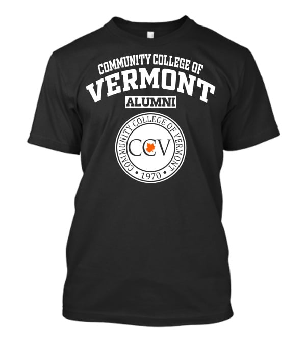 Community College Of Vermont Alumni 1970 Seal CCV T-Shirt
