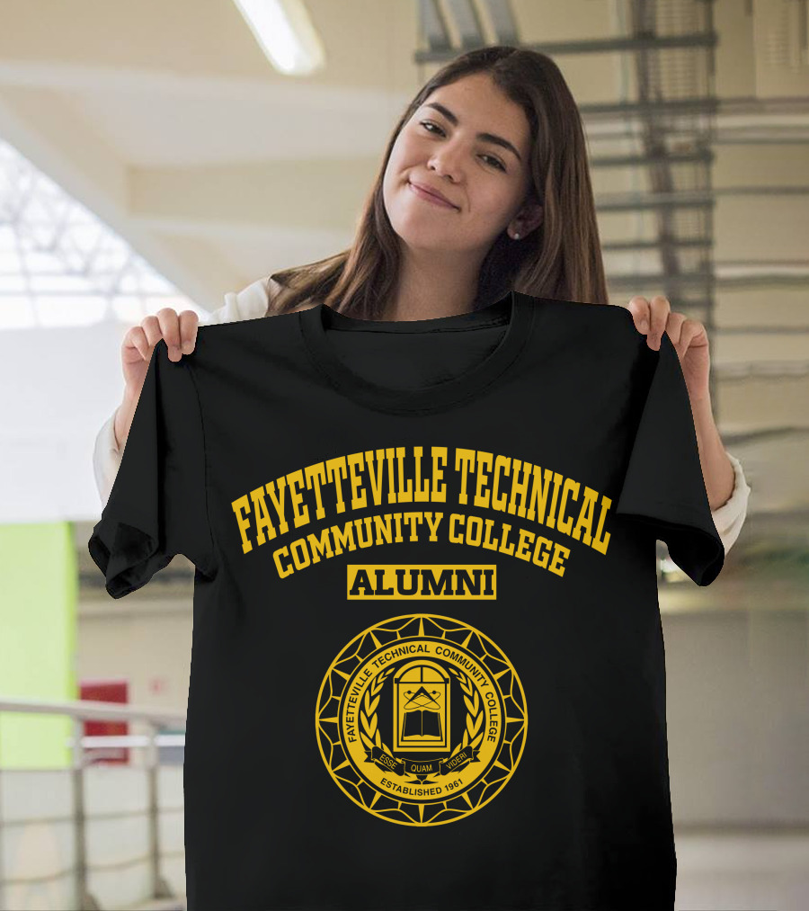 Fayetteville Technical Community College Alumni Established 1961 Seal T-Shirt