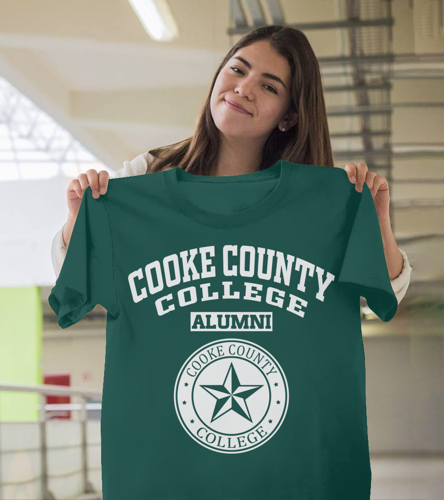 Cooke County College Alumni Star Emblem T-Shirt