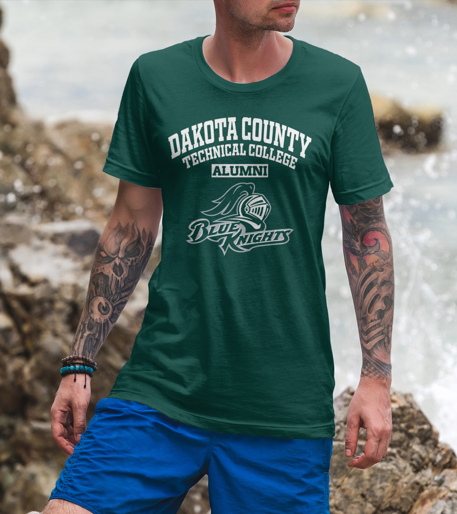 Dakota County Technical College Alumni Blue Knights T-Shirt