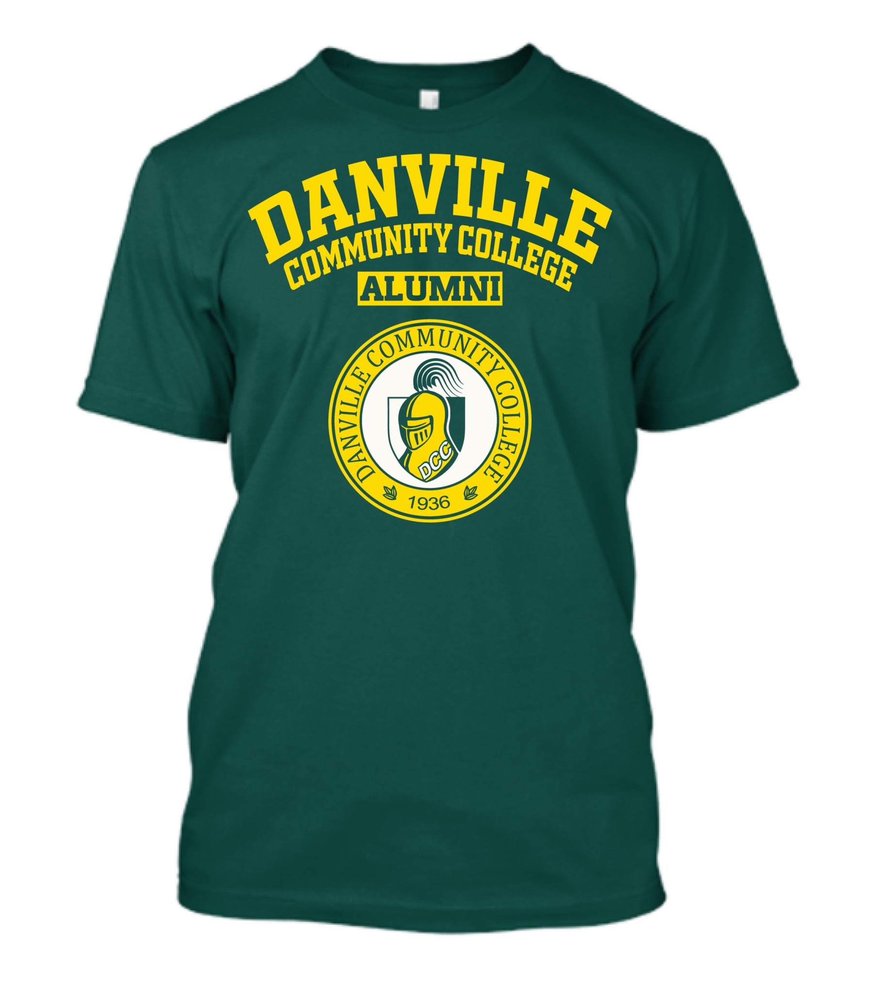 Danville Community College Alumni 1936 DCC Knight T-Shirt