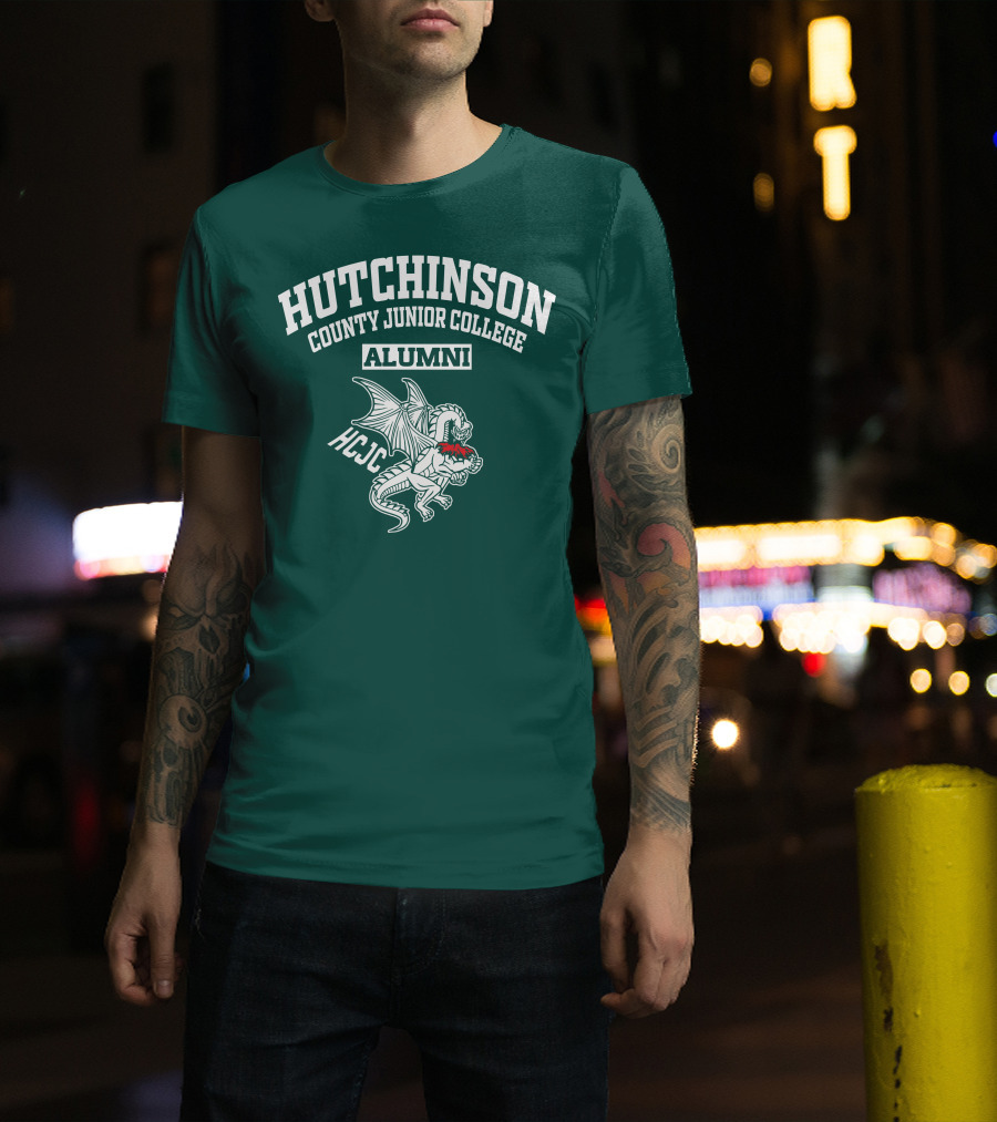 Hutchinson County Junior College Alumni HCJC Dragon T-Shirt