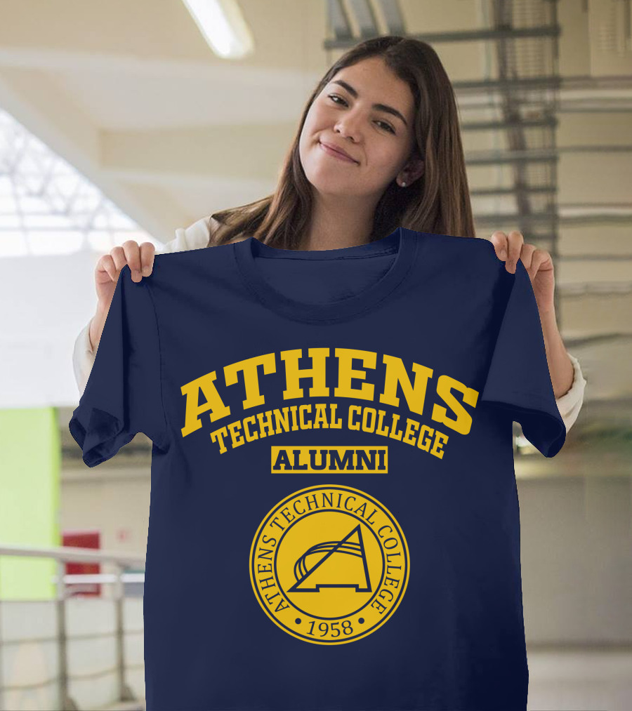 Athens Technical College Alumni 1958 Emblem T-Shirt