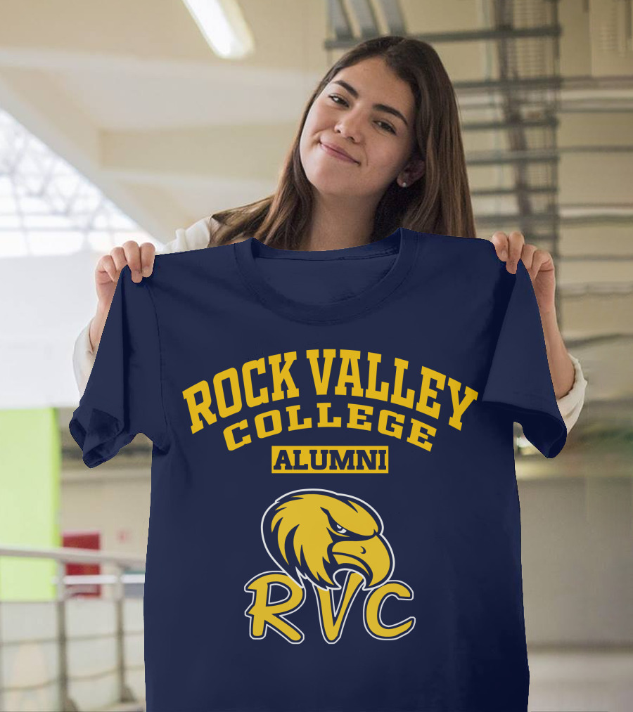 ROCK VALLEY COLLEGE ALUMNI RVC Eagle T-Shirt