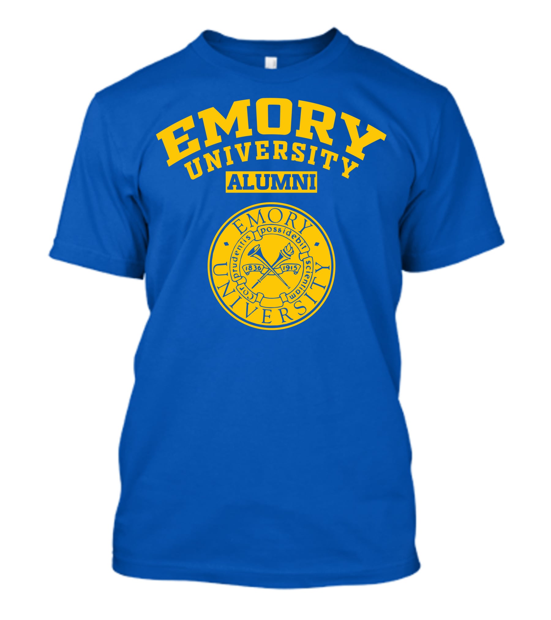 Emory University Alumni 1836 1915 Seal Eminence T-Shirt