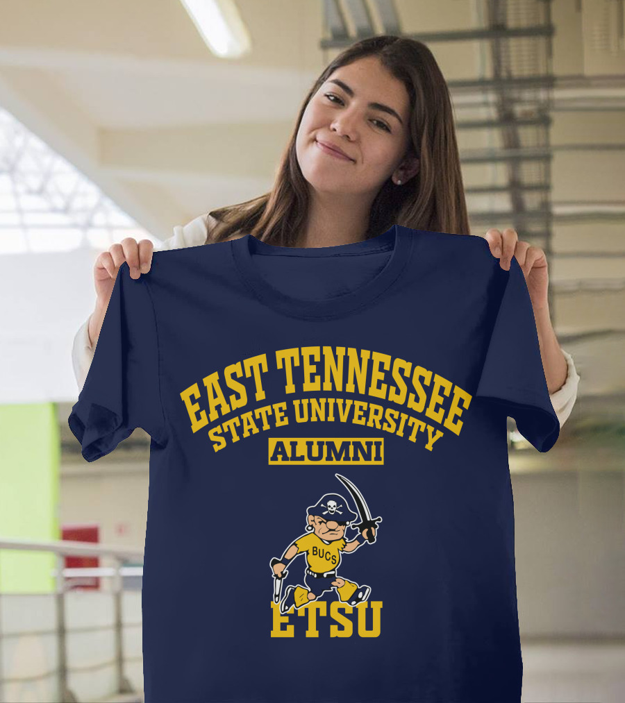 East Tennessee State University Alumni Bucs ETSU T-Shirt
