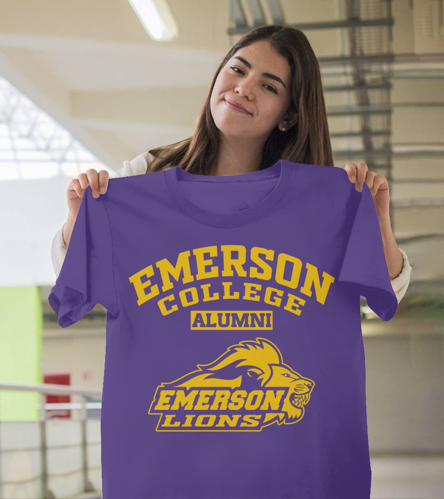 Emerson College Alumni Emerson Lions T-Shirt