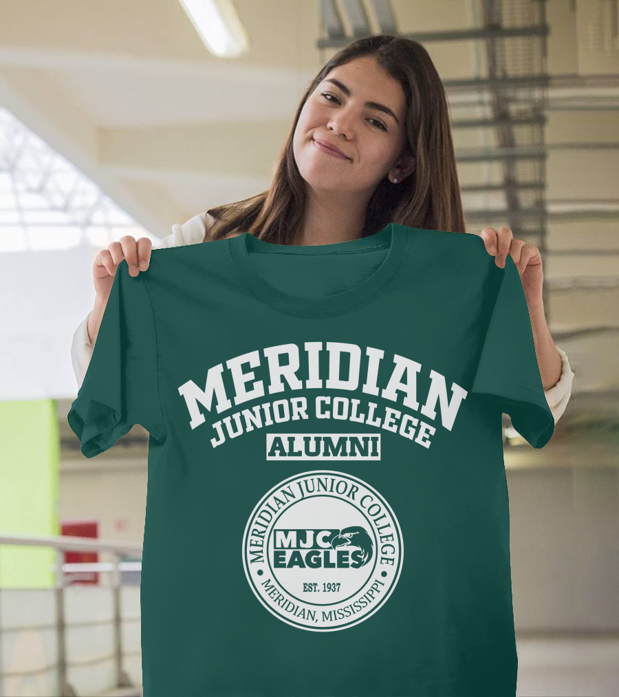 Meridian Junior College Alumni MJC Eagles Est. 1937 Meridian Mississippi T-Shirt