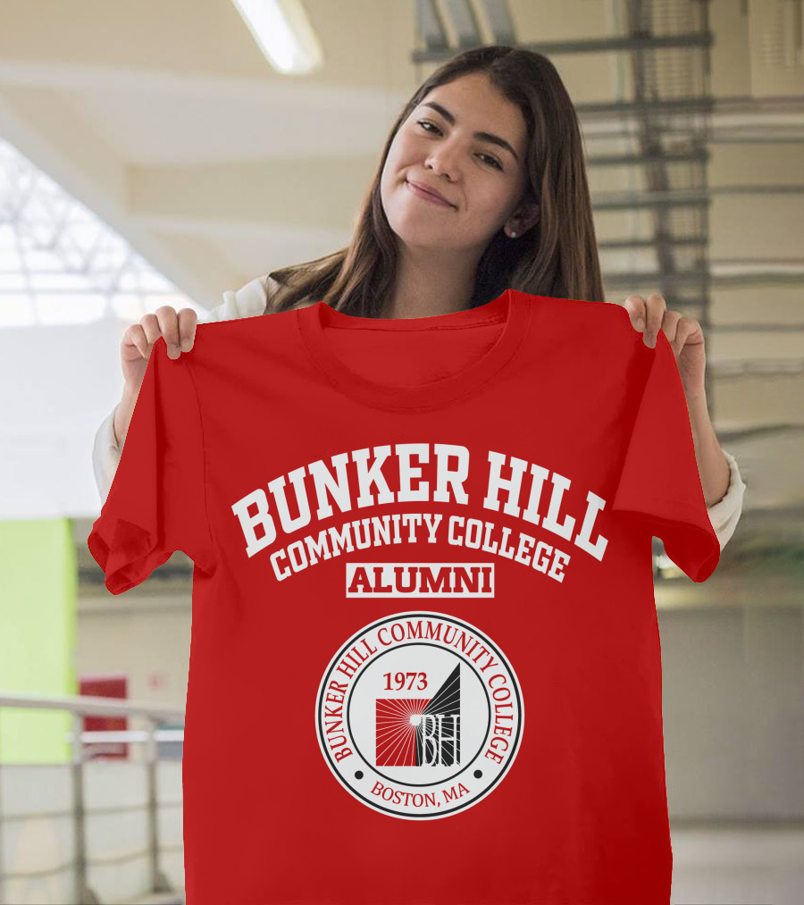 Bunker Hill Community College Alumni Boston MA 1973 T-Shirt