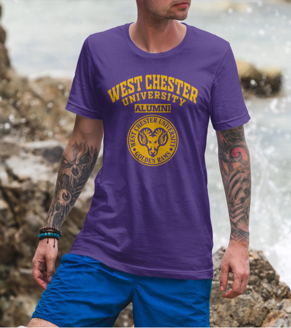 West Chester University Alumni Golden Rams T-Shirt