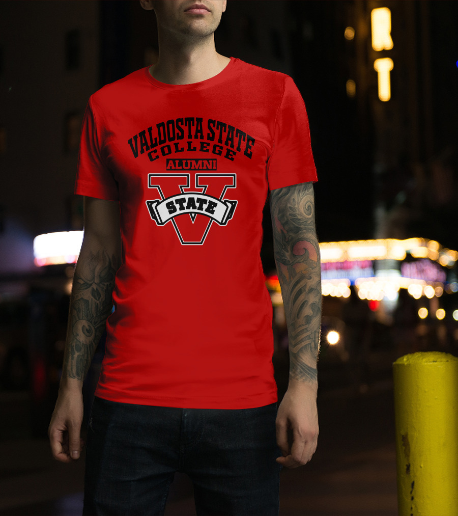 Valdosta State College Alumni V State T-Shirt