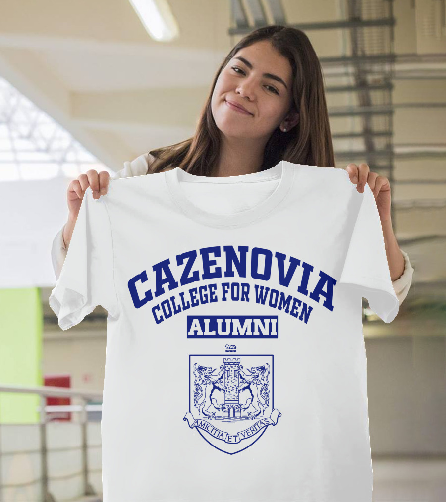 Cazenovia College For Women Alumni Amicitia Et Veritas Crest T-Shirt