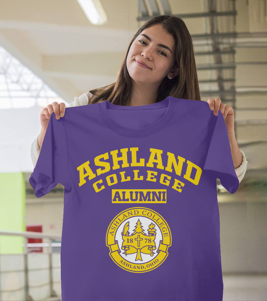 Ashland College Alumni Ashland Ohio 1878 Seal T-Shirt