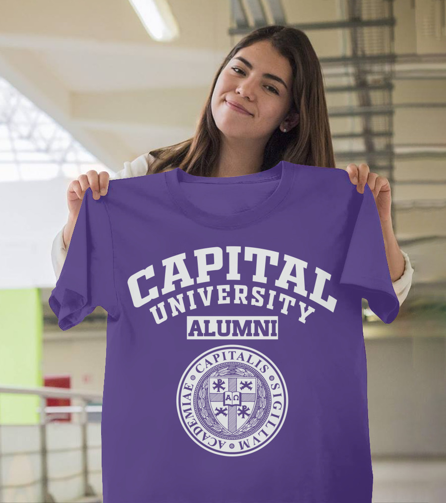 Capital University Alumni Seal Sigillvm Capitalis Academiae T-Shirt