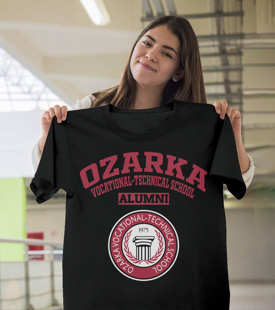 Ozarka Vocational-Technical School Alumni 1975 Emblem T-Shirt