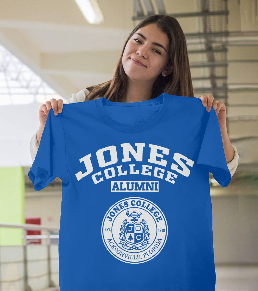Jones College Alumni Seal Est. 1918 Jacksonville Florida T-Shirt
