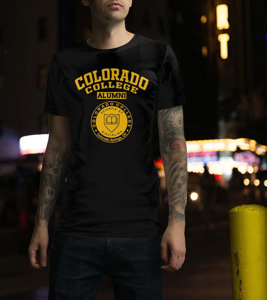 Colorado College Alumni Colorado Springs CO Scientia Et Disciplina T-Shirt