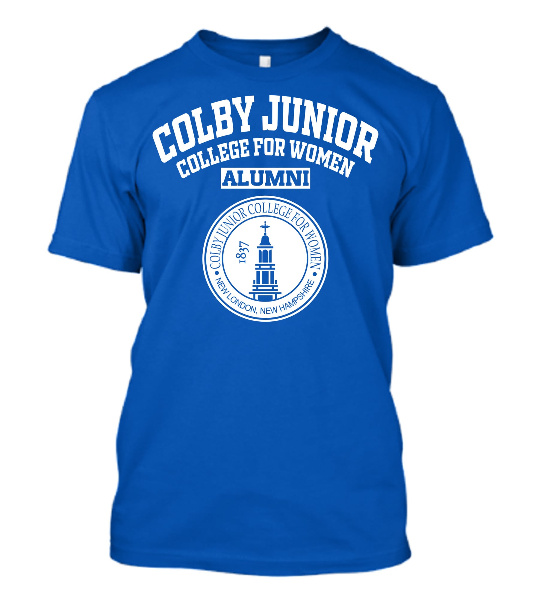 Colby Junior College For Women Alumni New London New Hampshire 1837 T-Shirt