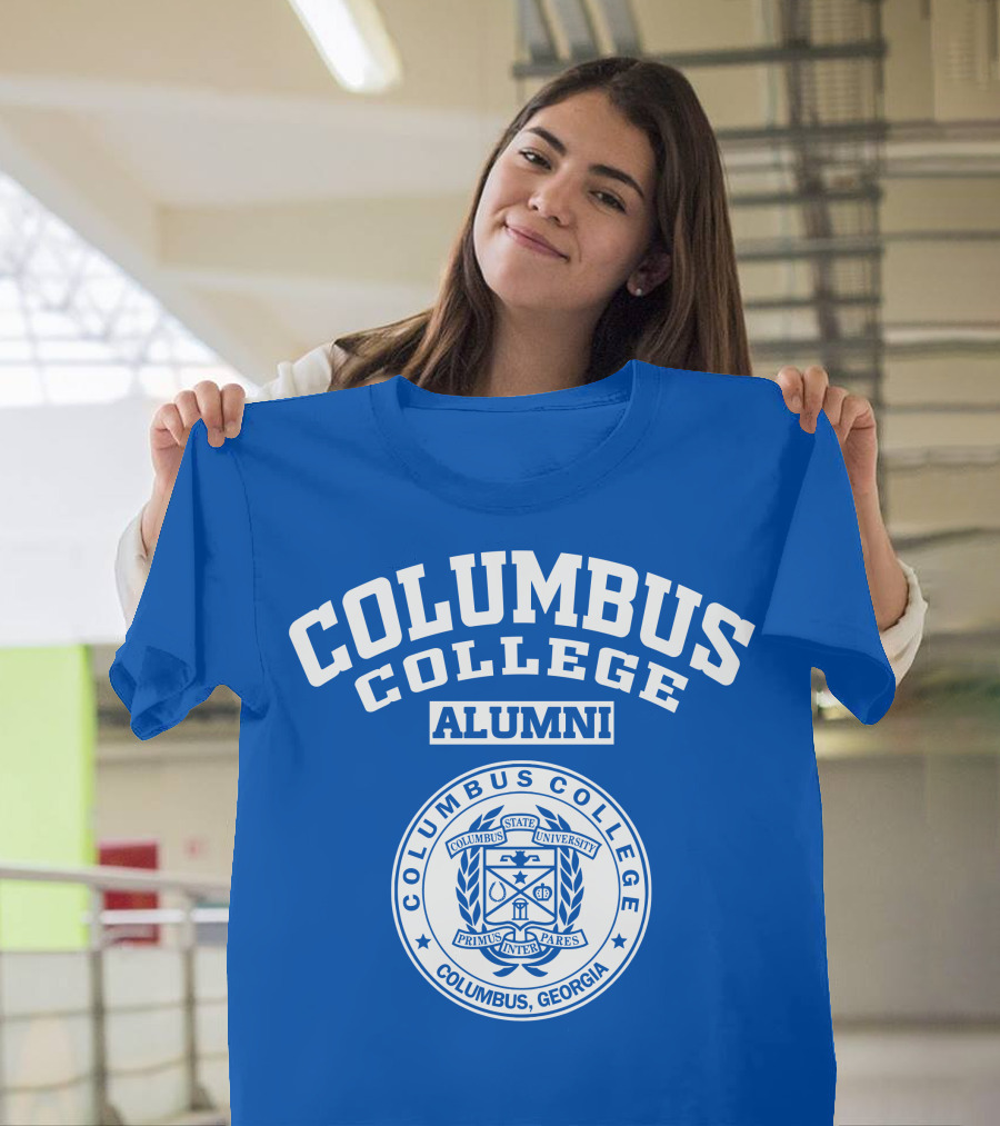 Columbus College Alumni Seal Columbus State University Primus Praeceptis Georgia T-Shirt