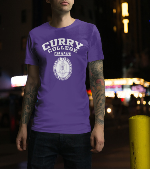 Curry College Alumni Milton Massachusetts Seal 1879 T-Shirt