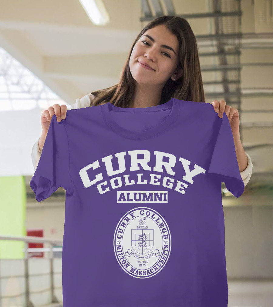 Curry College Alumni Milton Massachusetts Seal 1879 T-Shirt