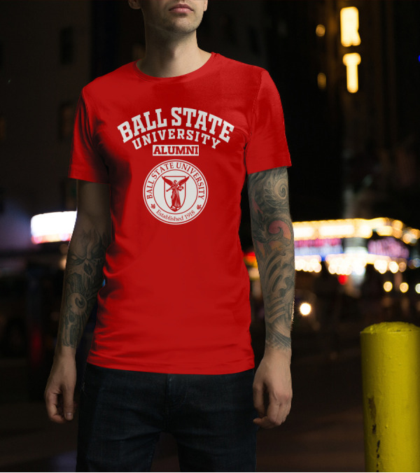 Ball State University Alumni Established 1918 T-Shirt