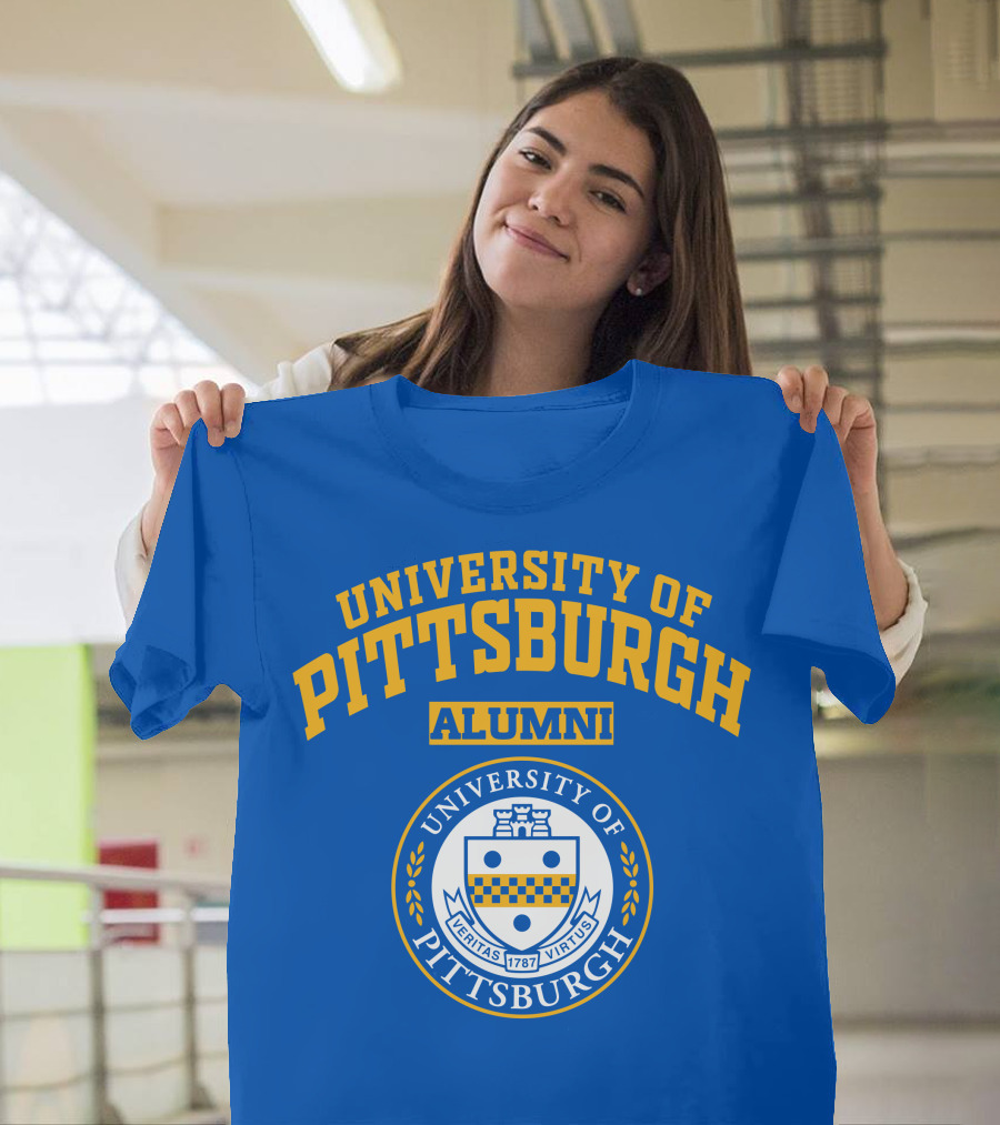UNIVERSITY OF PITTSBURGH ALUMNI VERITAS 1787 VIRTUS T-Shirt