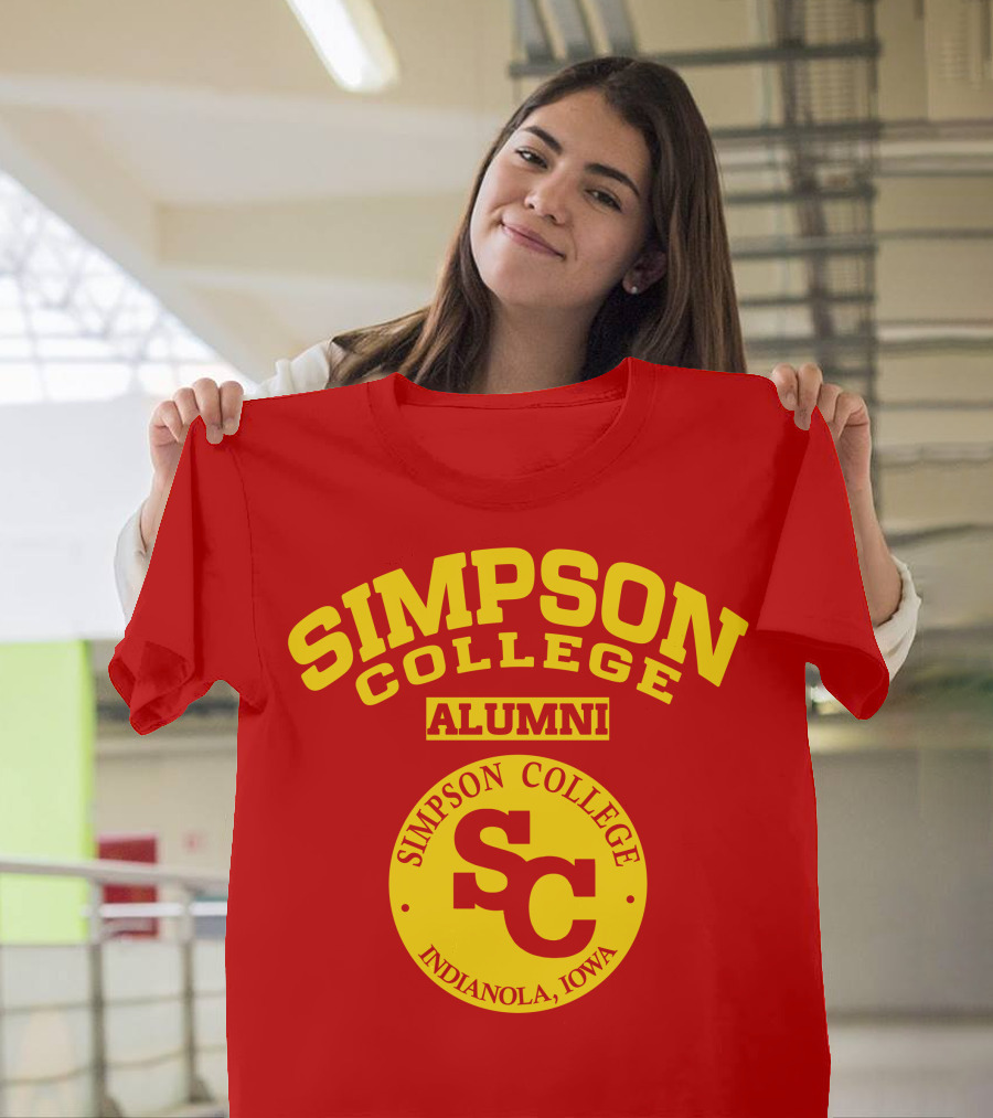 Simpson College Alumni SC Indianola Iowa T-Shirt